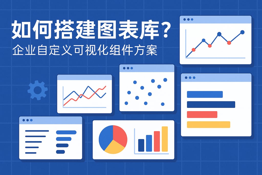图表库如何搭建？企业自定义可视化组件方案