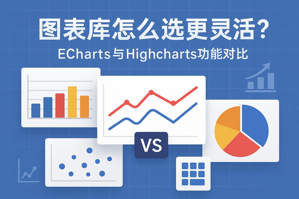 图表库怎么选更灵活？Echarts与Highcharts功能对比