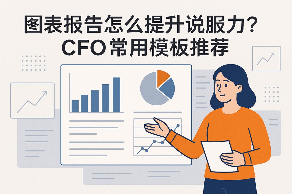 图表报告怎么提升说服力？CFO常用模板推荐