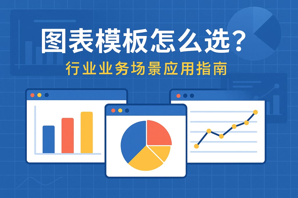 图表模板怎么选？行业业务场景应用指南