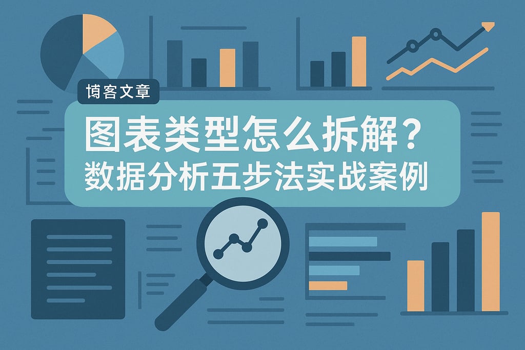 图表类型怎么拆解？数据分析五步法实战案例