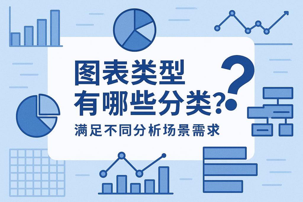 图表类型有哪些分类？满足不同分析场景需求