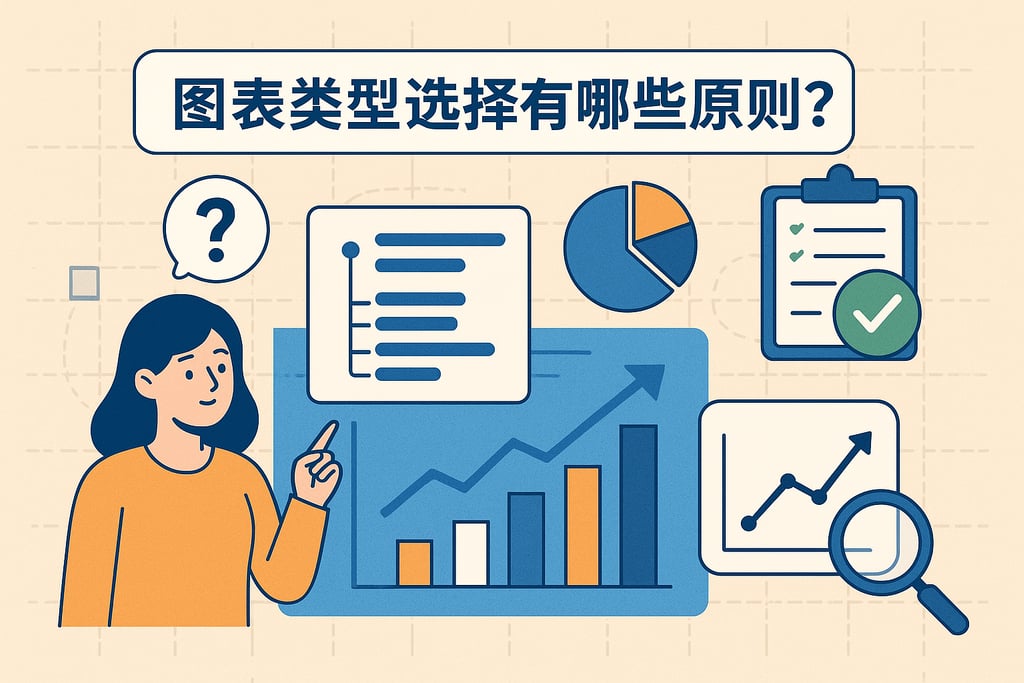 图表类型选择有哪些原则？优化分析逻辑结构