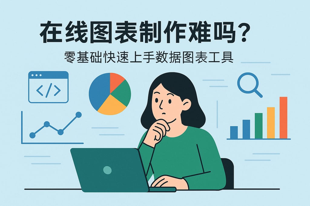 在线图表制作难吗？零基础快速上手数据图表工具