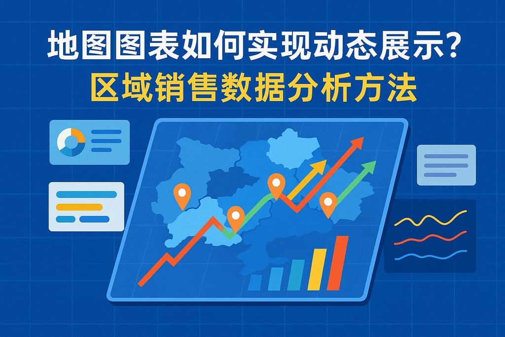 地图图表如何实现动态展示？区域销售数据分析方法