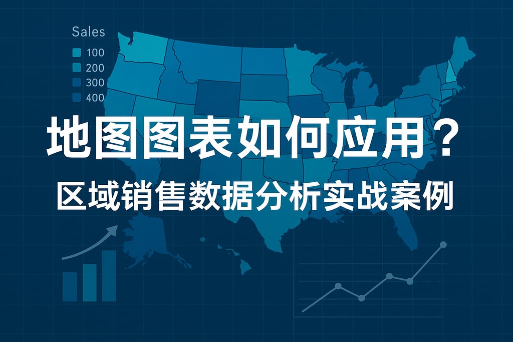 地图图表如何应用？区域销售数据分析实战案例