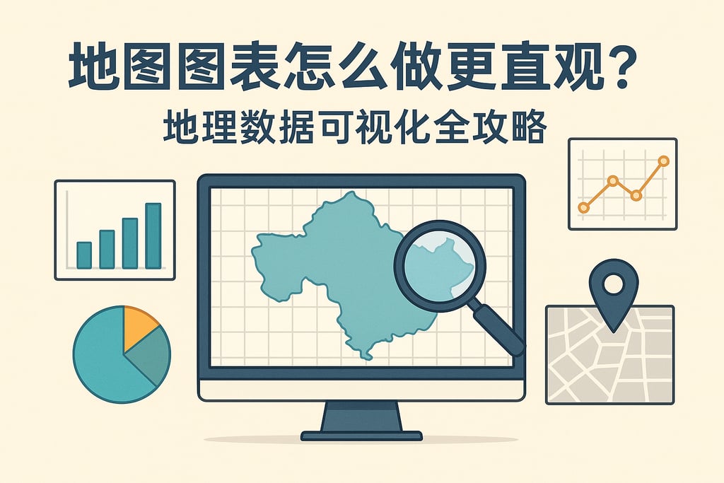 地图图表怎么做更直观？地理数据可视化全攻略