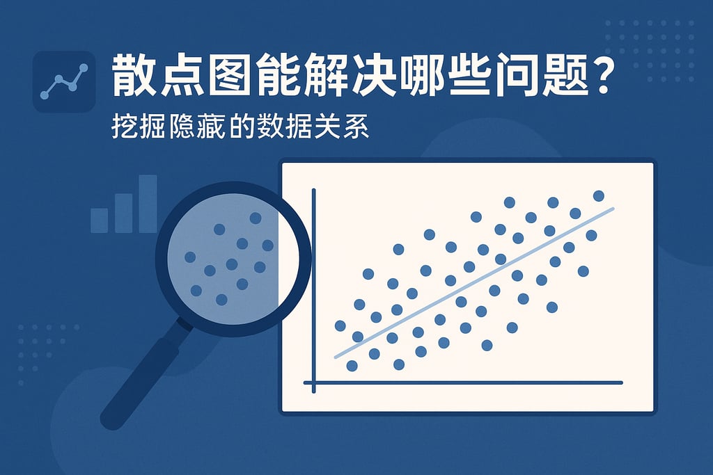 散点图能解决哪些问题？挖掘隐藏的数据关系