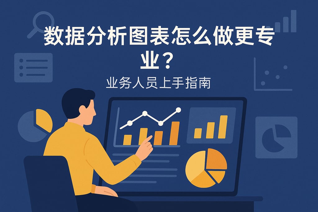 数据分析图表怎么做更专业？业务人员上手指南