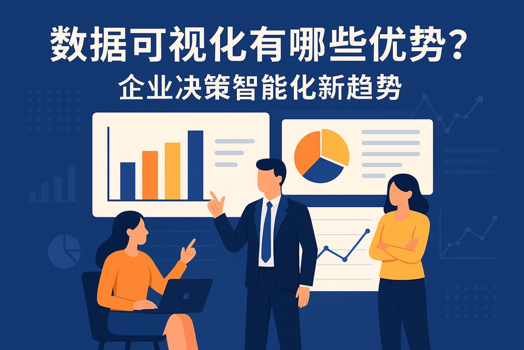 数据可视化有哪些优势？企业决策智能化新趋势