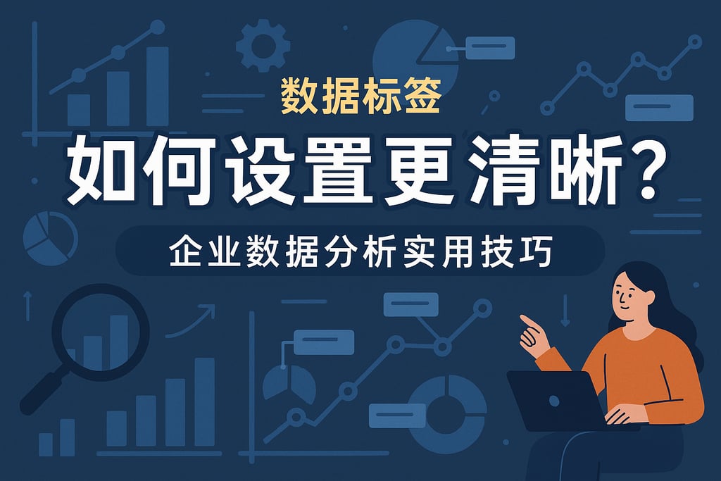 数据标签如何设置更清晰？企业数据分析实用技巧