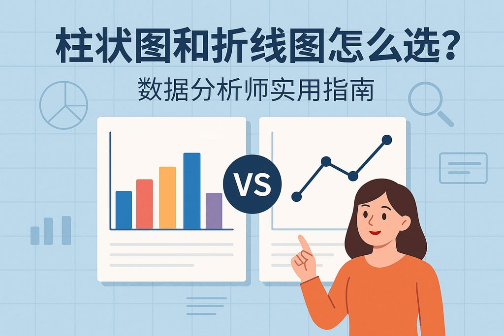 柱状图和折线图怎么选？数据分析师实用指南