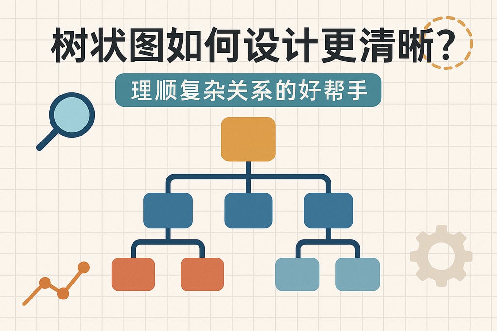 树状图如何设计更清晰？理顺复杂关系的好帮手