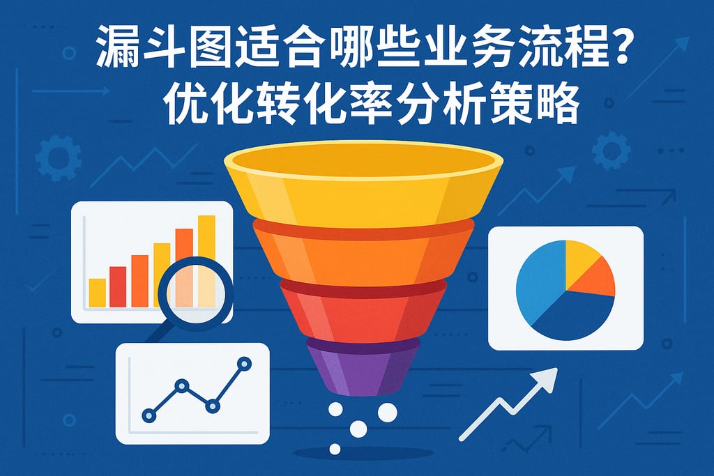 漏斗图适合哪些业务流程？优化转化率分析策略