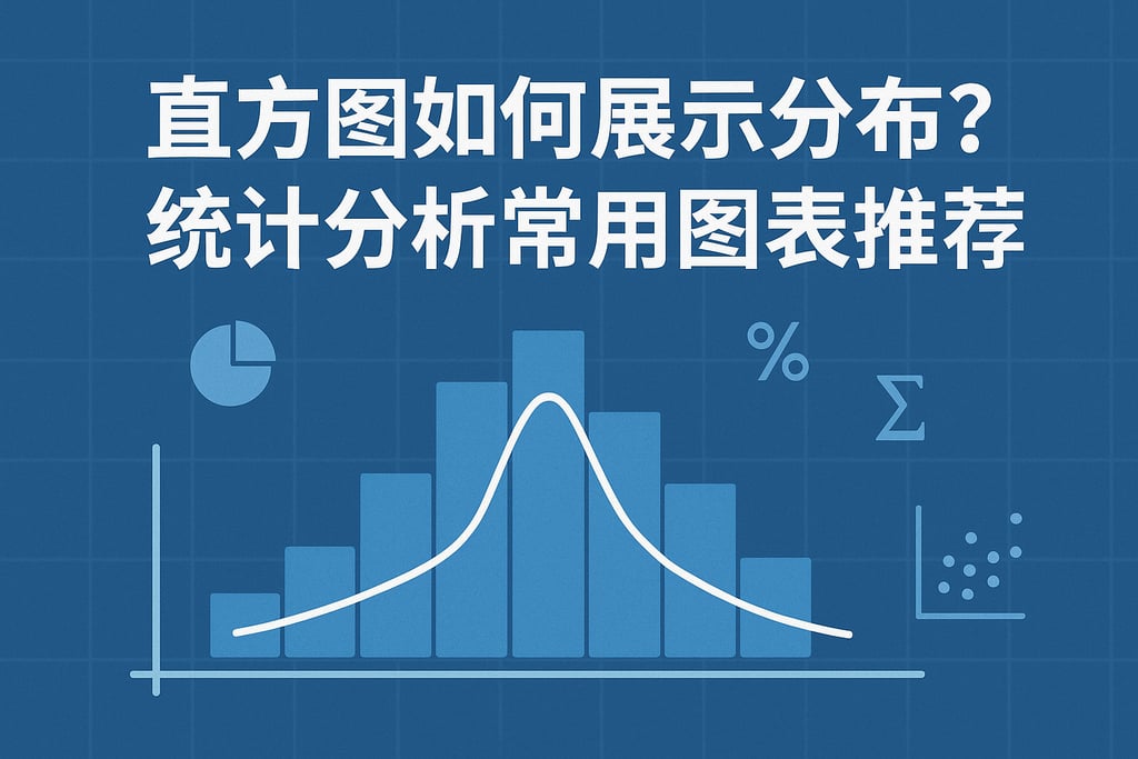 直方图如何展示分布？统计分析常用图表推荐