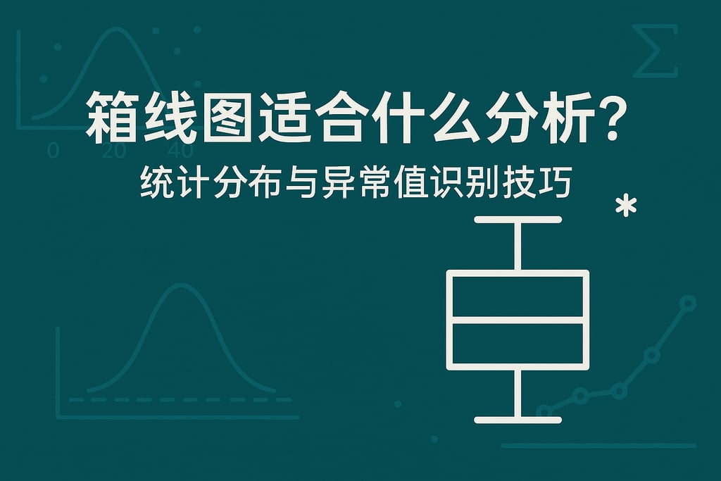 箱线图适合什么分析？统计分布与异常值识别技巧