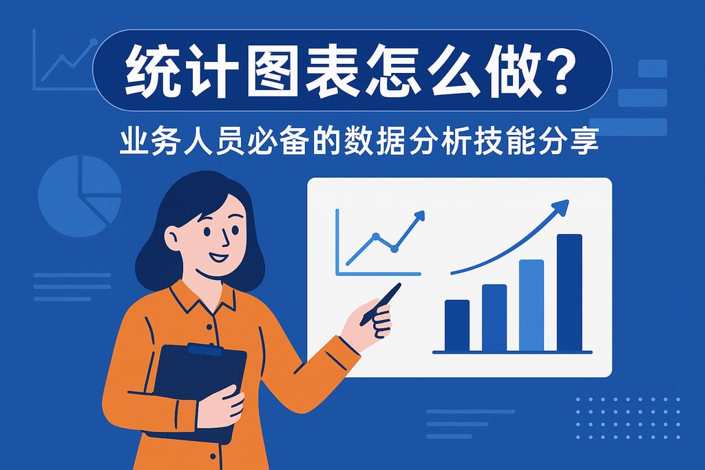 统计图表怎么做？业务人员必备的数据分析技能分享