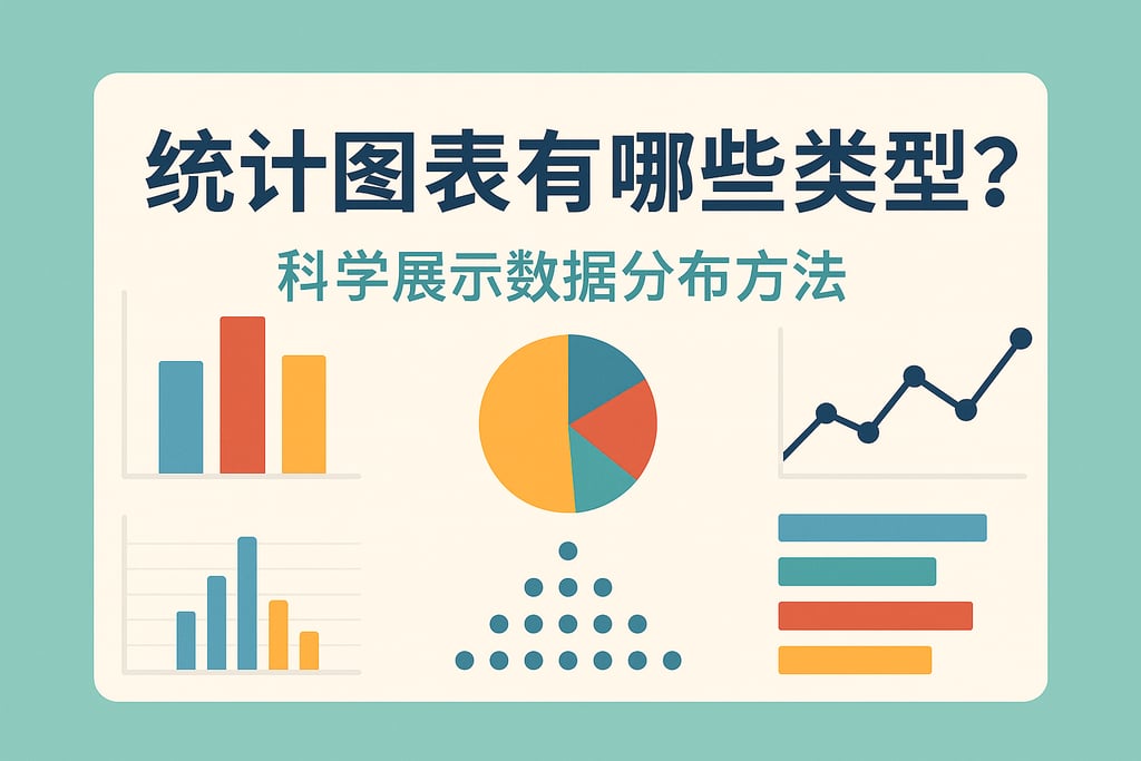 统计图表有哪些类型？科学展示数据分布方法