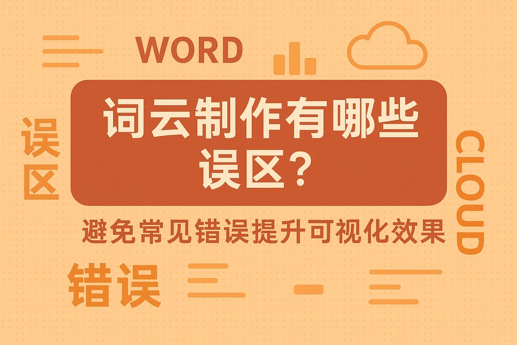 词云制作有哪些误区？避免常见错误提升可视化效果