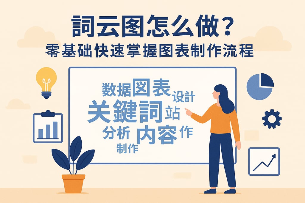 词云图怎么做？零基础快速掌握图表制作流程