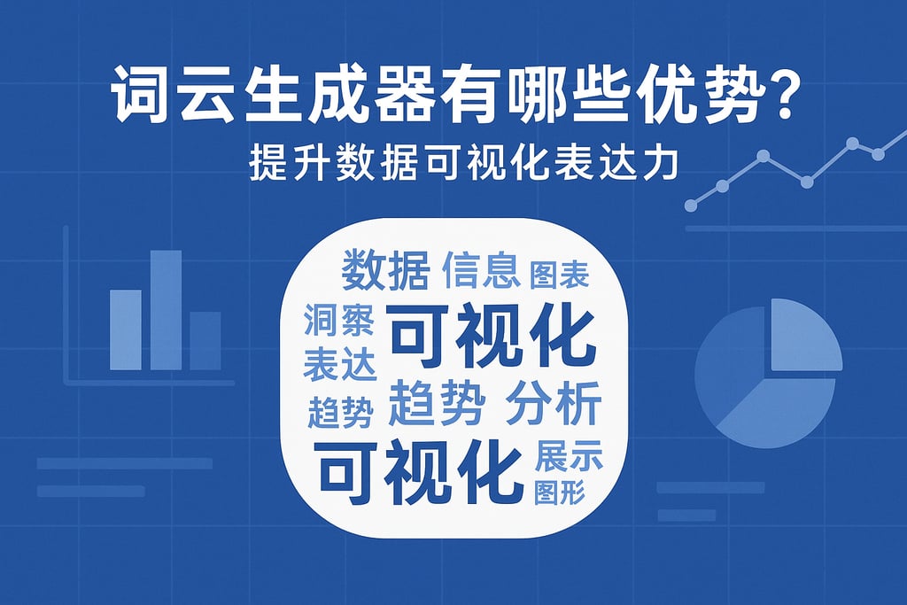 词云生成器有哪些优势？提升数据可视化表达力