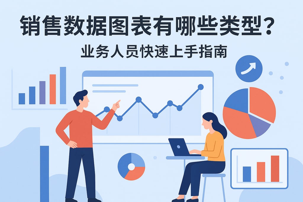 销售数据图表有哪些类型？业务人员快速上手指南