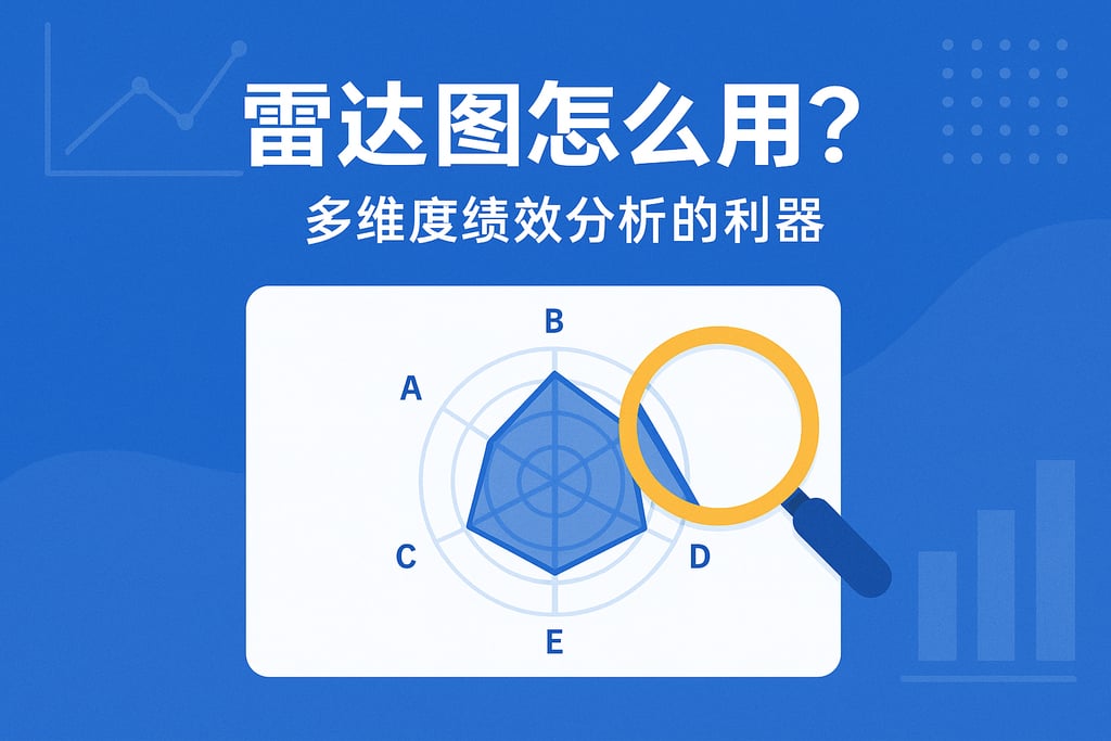 雷达图怎么用？多维度绩效分析的利器