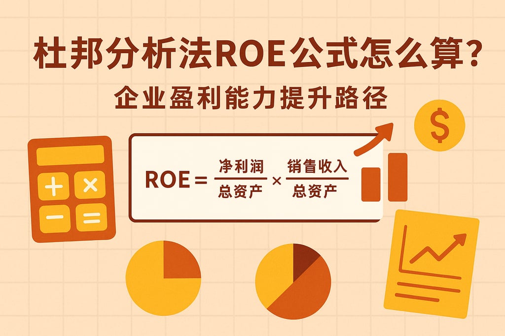 杜邦分析法ROE公式怎么计算？企业盈利能力提升路径