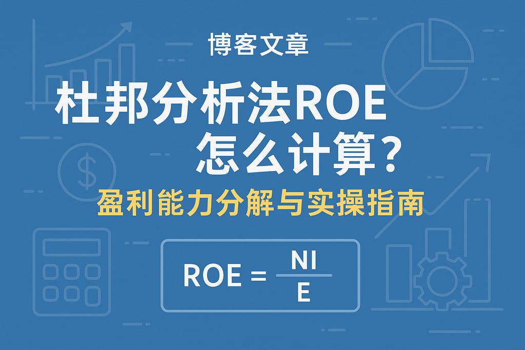 杜邦分析法ROE怎么计算？盈利能力分解与实操指南