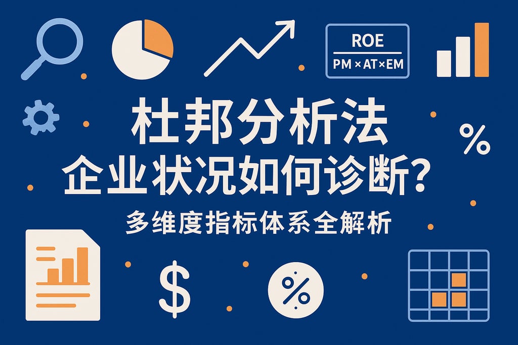 杜邦分析法企业状况如何诊断？多维度指标体系全解析
