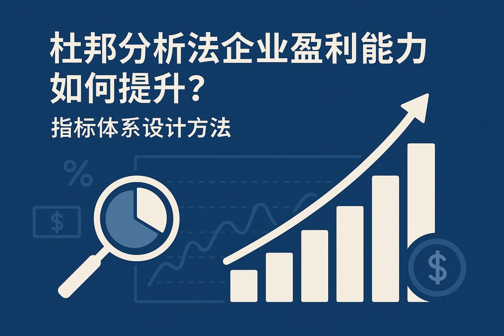 杜邦分析法企业盈利能力如何提升？指标体系设计方法