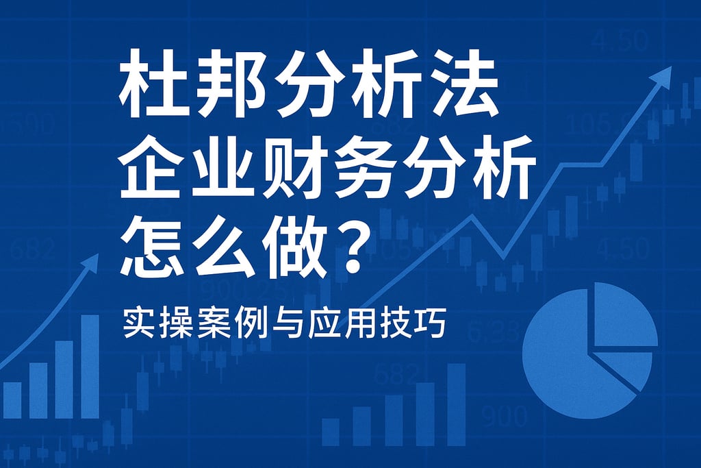 杜邦分析法企业财务分析怎么做？实操案例与应用技巧