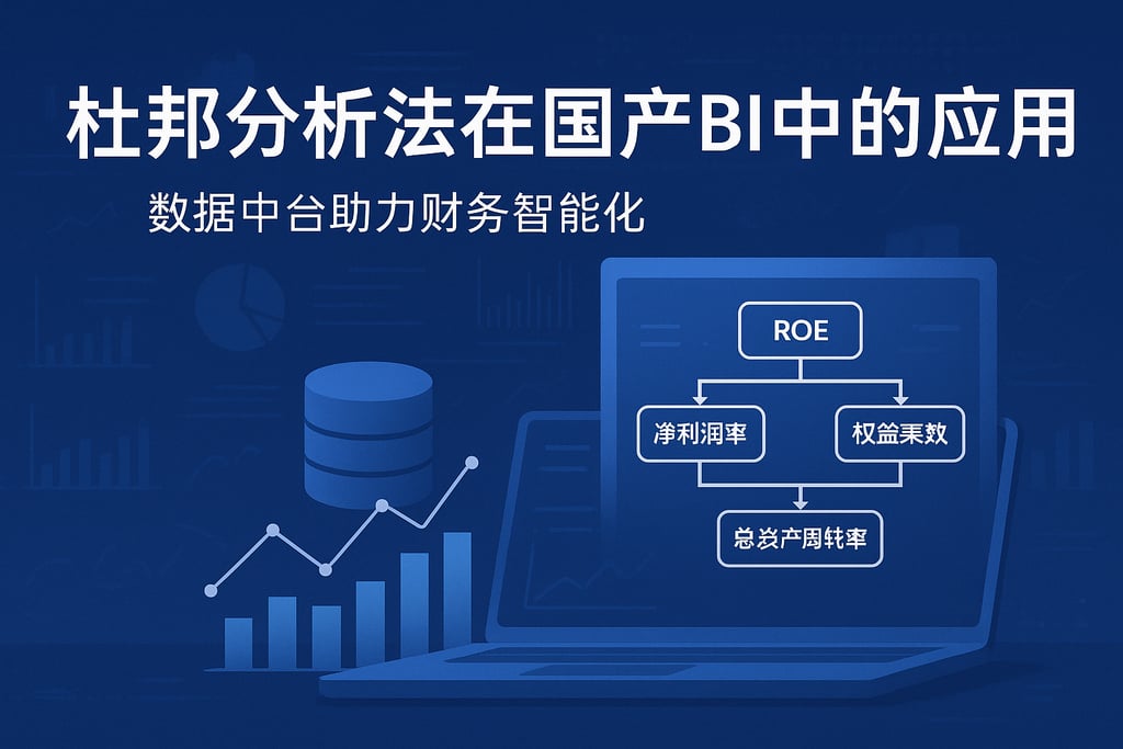 杜邦分析法在国产BI中的应用？数据中台助力财务智能化