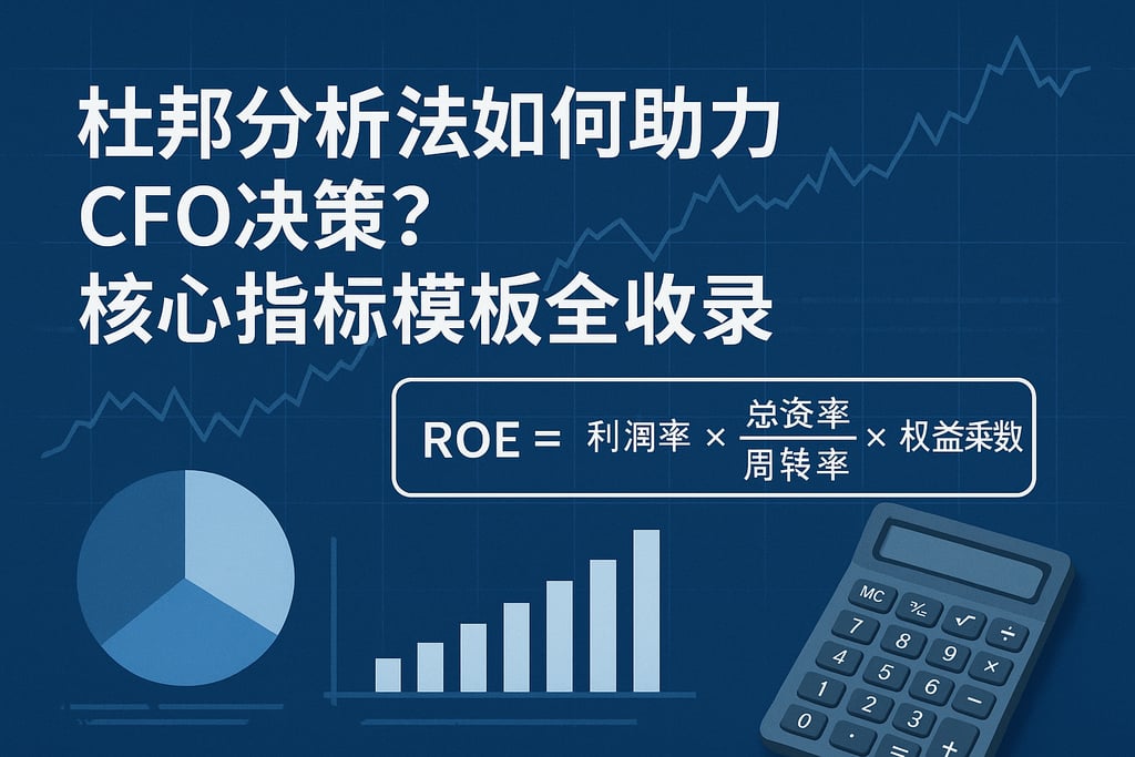 杜邦分析法如何助力CFO决策？核心指标模板全收录