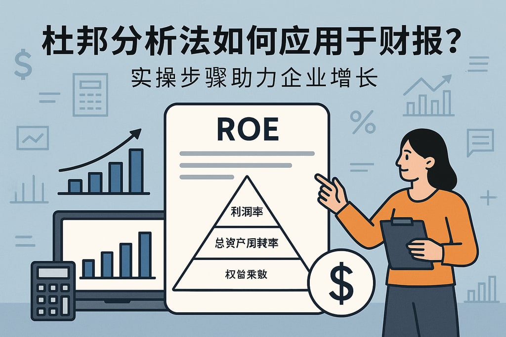 杜邦分析法如何应用于财报？实操步骤助力企业增长