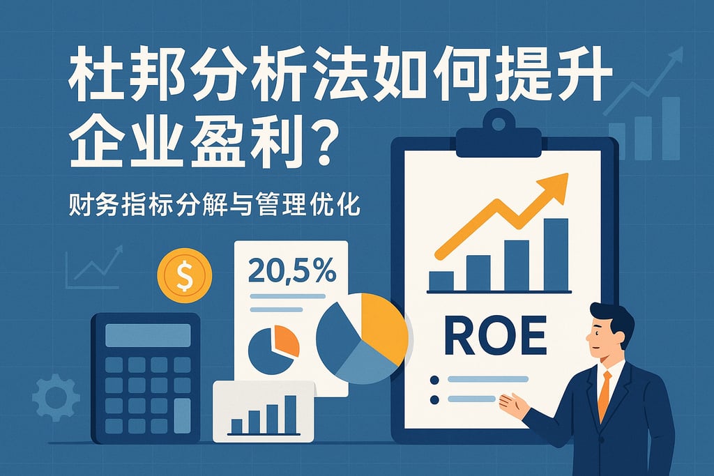 杜邦分析法如何提升企业盈利？财务指标分解与管理优化