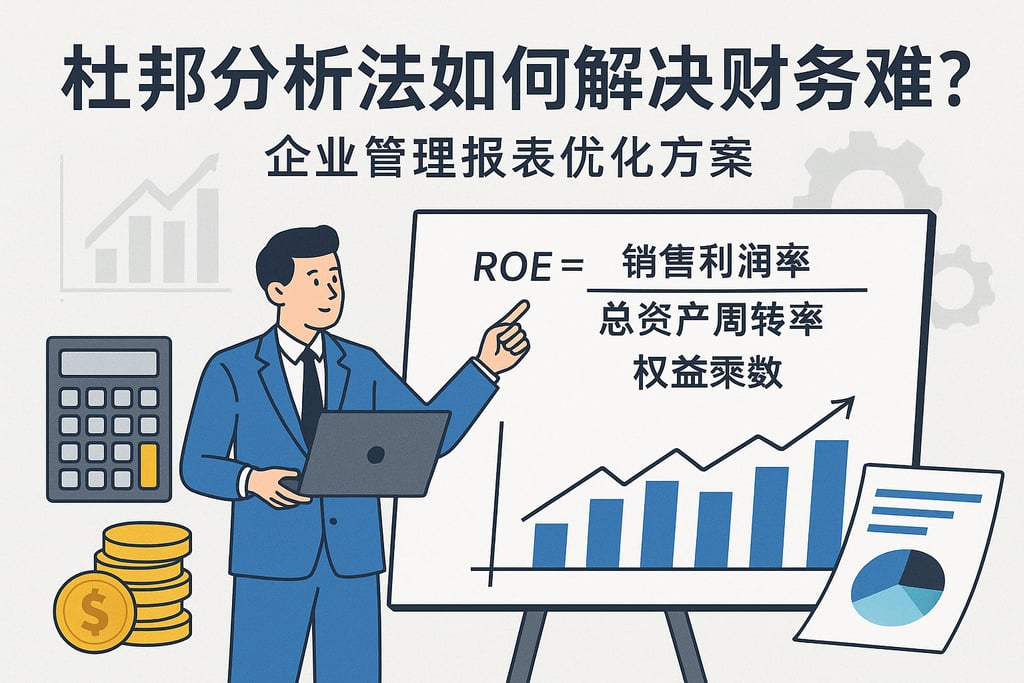 杜邦分析法如何解决财务难题？企业管理报表优化方案