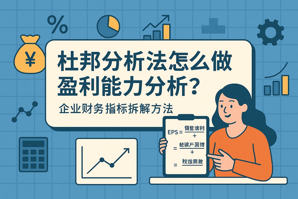 杜邦分析法怎么做盈利能力分析？企业财务指标拆解方法