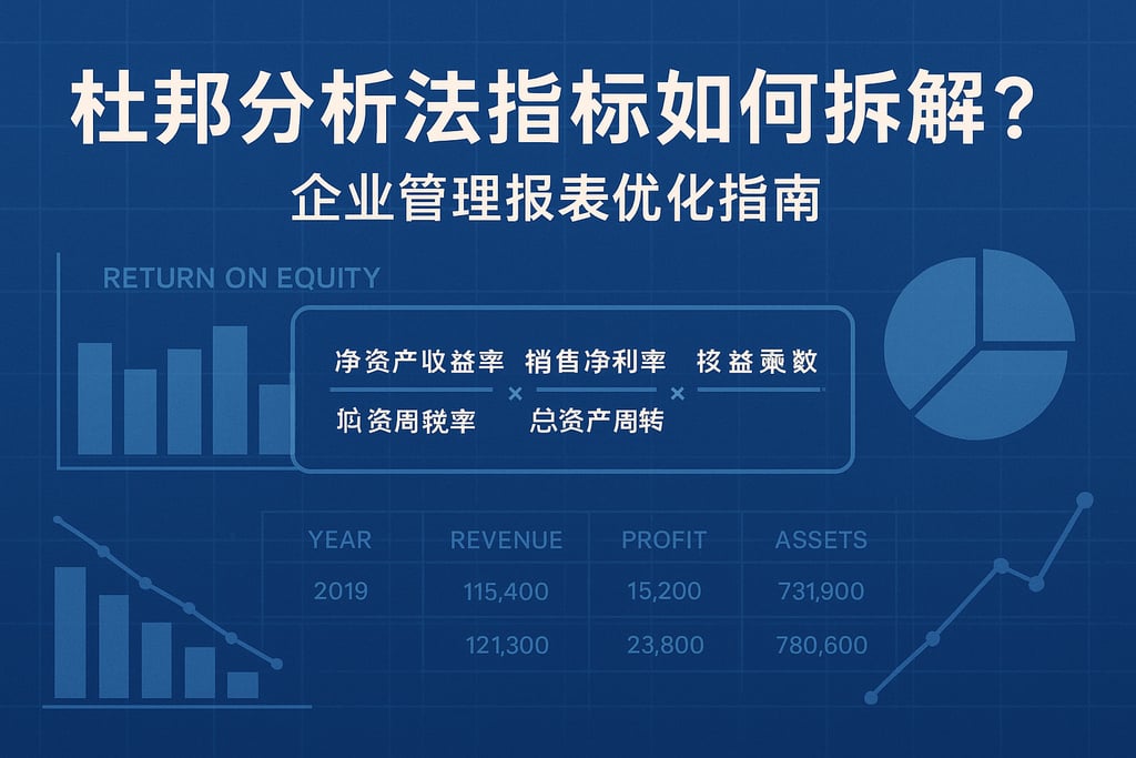 杜邦分析法指标如何拆解？企业管理报表优化指南