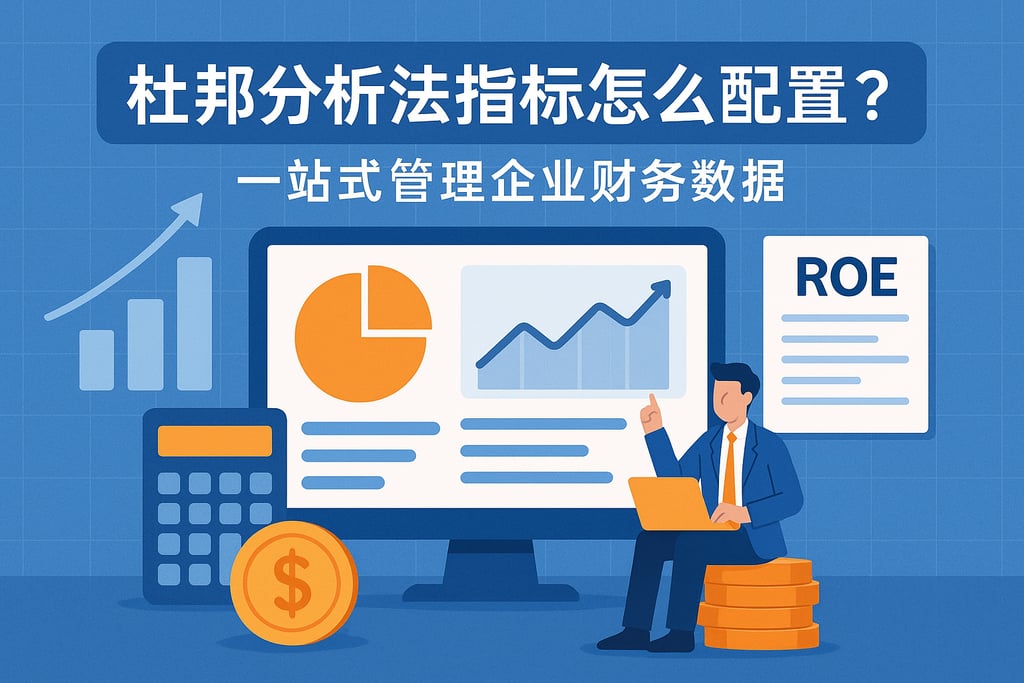 杜邦分析法指标怎么配置？一站式管理企业财务数据