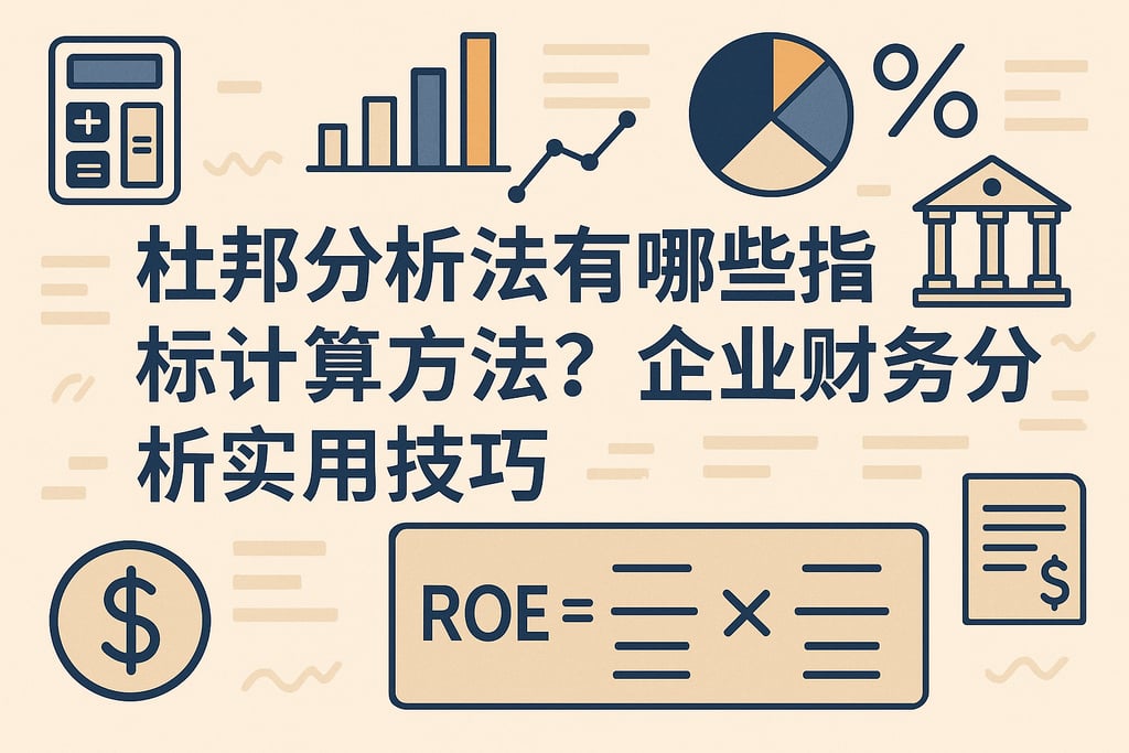 杜邦分析法有哪些指标计算方法？企业财务分析实用技巧