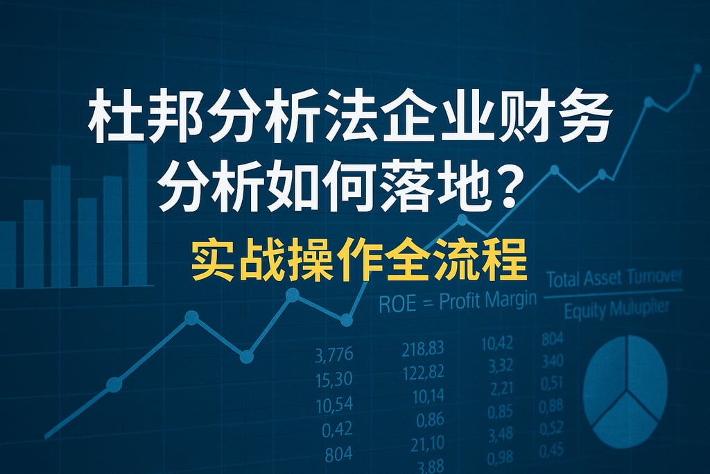 杜邦分析法的企业财务分析如何落地？实战操作全流程