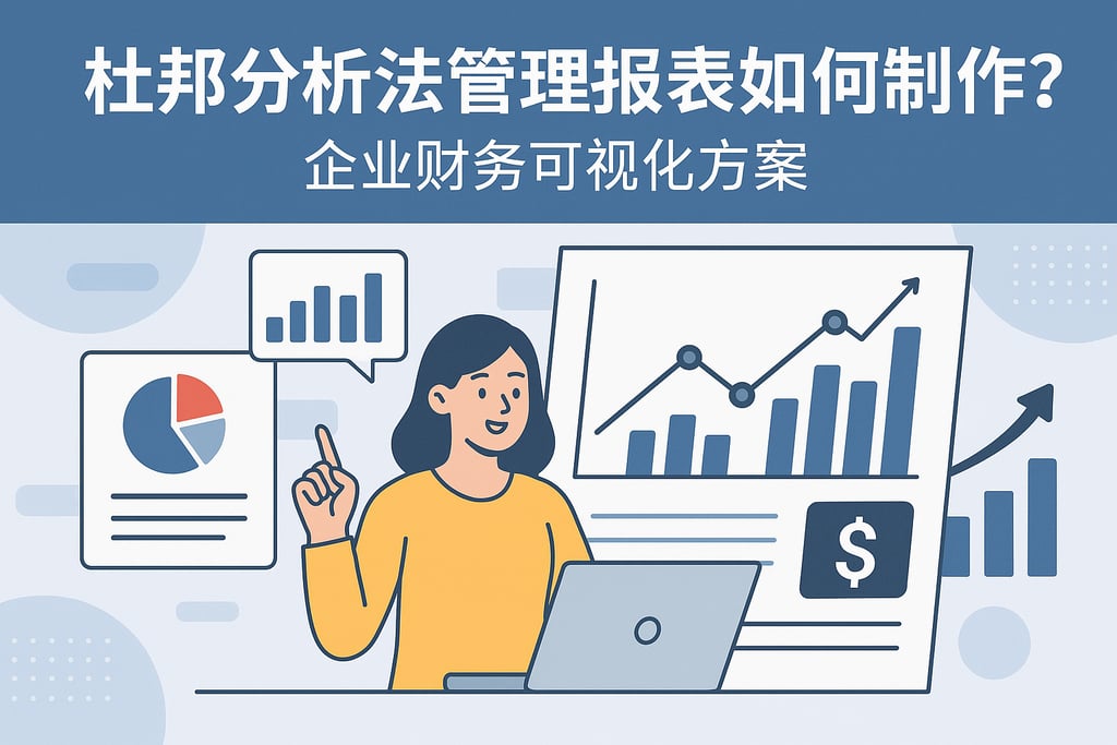 杜邦分析法管理报表如何制作？企业财务可视化方案