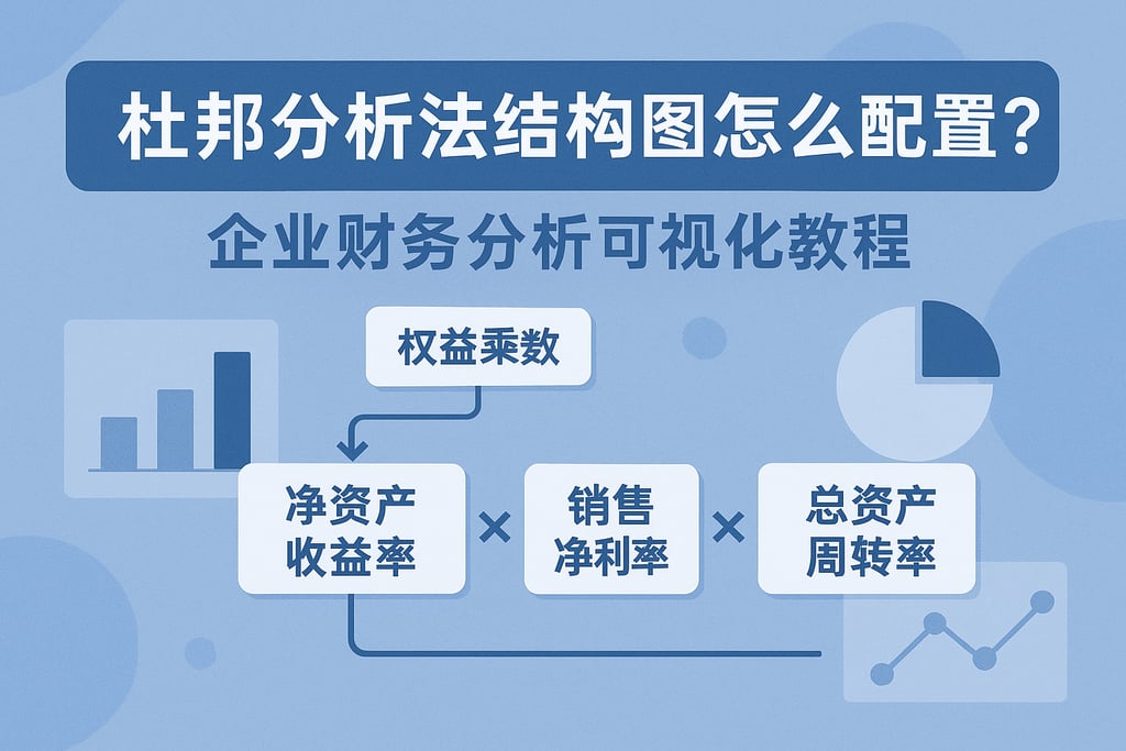 杜邦分析法结构图怎么配置？企业财务分析可视化教程