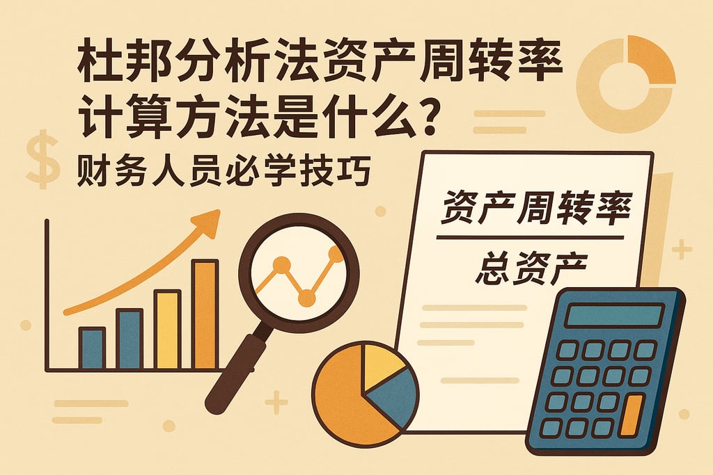 杜邦分析法资产周转率计算方法是什么？财务人员必学技巧