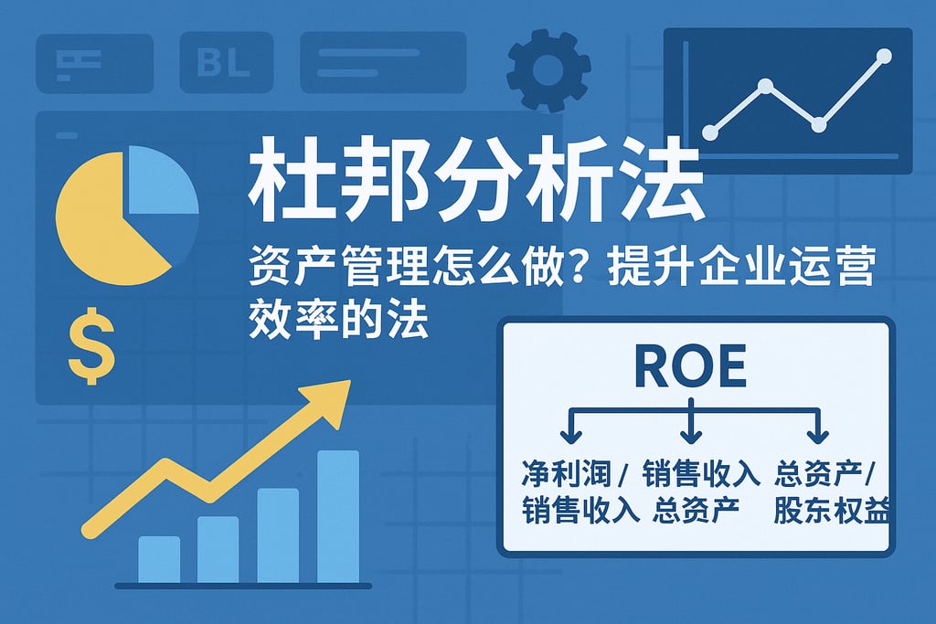 杜邦分析法资产管理怎么做？提升企业运营效率的方法
