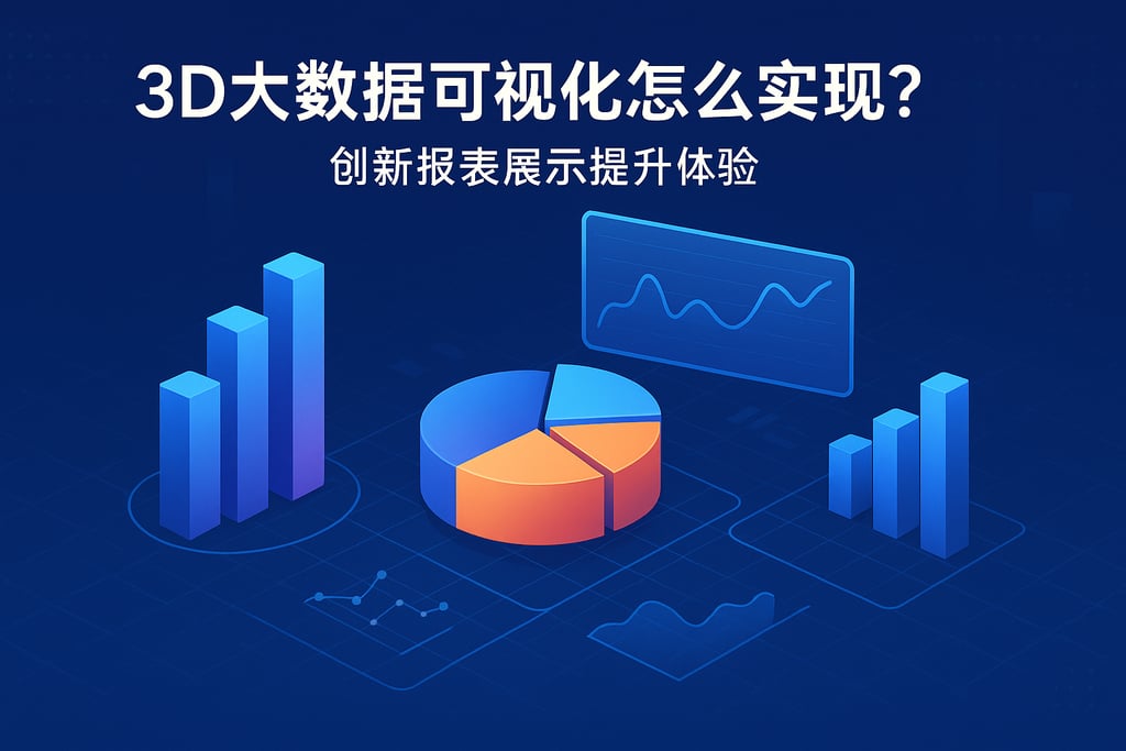 3D大数据可视化怎么实现？创新报表展示提升体验