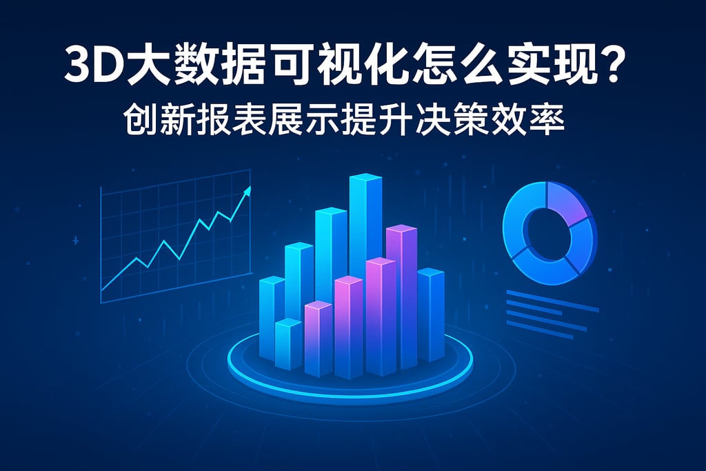 3D大数据可视化怎么实现？创新报表展示提升决策效率
