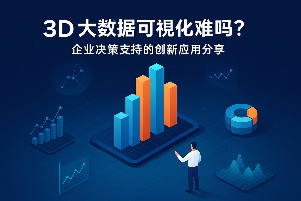 3D大数据可视化难吗？企业决策支持的创新应用分享