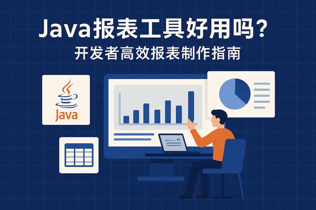 Java报表工具好用吗？开发者高效报表制作指南